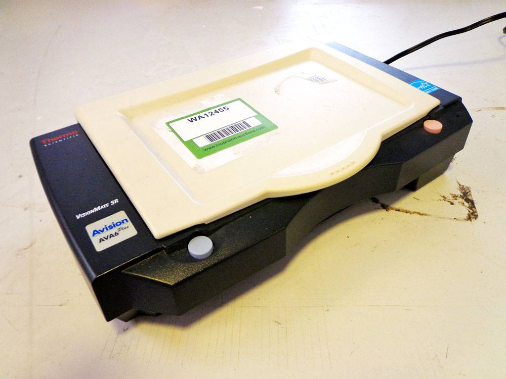 Thermo VisionMate SR 2D Barcode Reader 3115-11 Avision AVA6 Scanner BS-0610S.